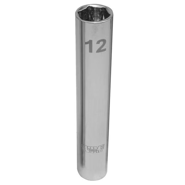 12 Mm Extra Deep Metric Socket 1/4, Durston Manufacturing, Mfr#: EDM412
