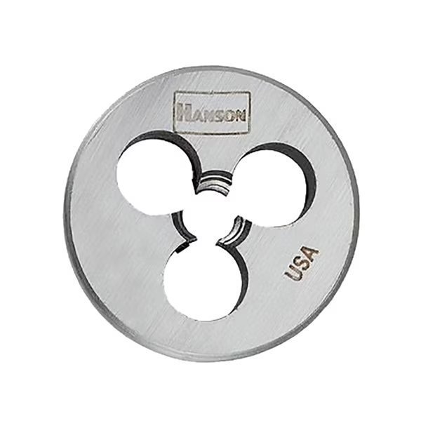 High Carbon Steel Hexagon 5/8" Across Flat Die 10-32 NF, Hanson, Mfr#: 6131