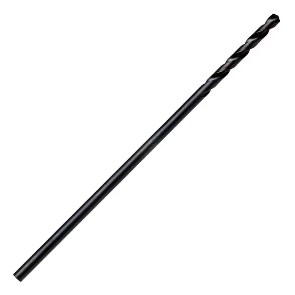 12" Aircraft Extension High Speed Steel Fractional Straight Shank Drill Bit - 1/4", Hanson, Mfr#: 62116
