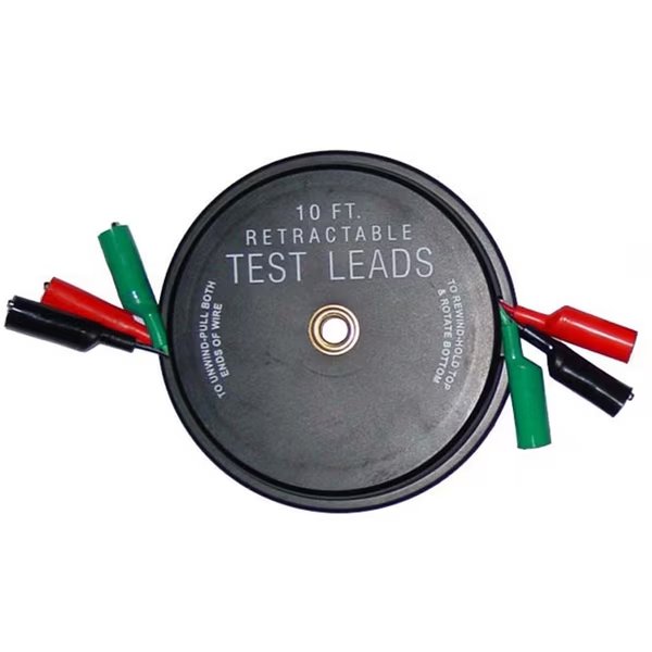 3 x 10' Retractable Test Leads, Lang Tools, Mfr#: 1129