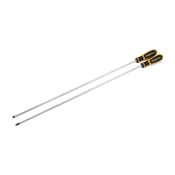 2 Pc. Phillips?/Slotted Dual Material Screwdriver Set, Gearwrench, Mfr#: 80068H