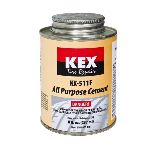 8 oz Fast Dry Cement, Kex Tire Repair, Mfr#: KEXKX-511F-1