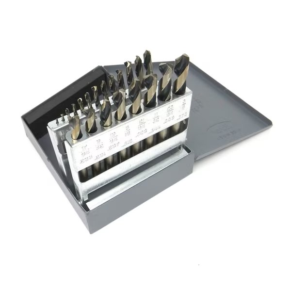 21 Pc Stubby Drill Set, R W Thompson, Mfr#: 21KK7