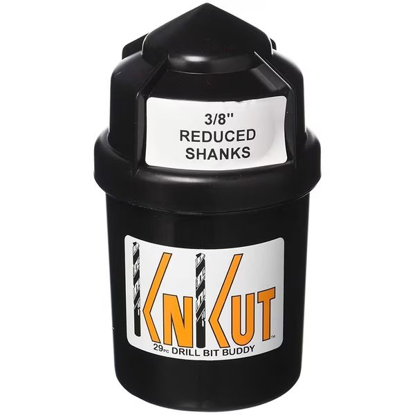 KnKut 3/4 Fractional S&D 1/2" Reduced Shank Drill Bit, R W Thompson, Mfr#: 29KK38DB
