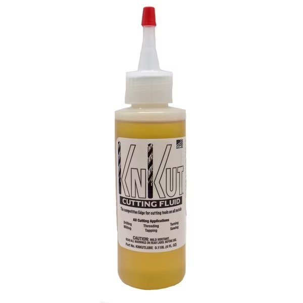 KnKut Cutting Fluid 4oz Spout Top Bottle, R W Thompson, Mfr#: KNKUTLUBE