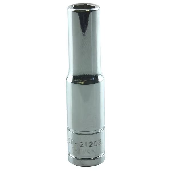1/4" Drive, 1/4" SAE Socket, 6 Points, K-Tool International, Mfr#: KTI-21208