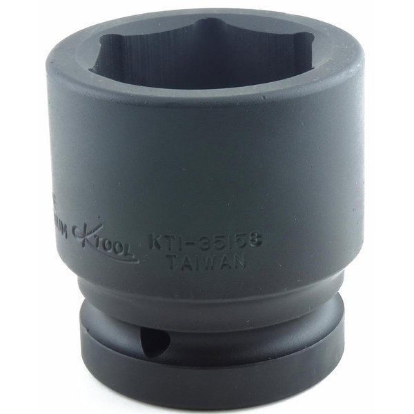 1" Drive Impact Socket Dark Molly Steel, K-Tool International, Mfr#: KTI-35158