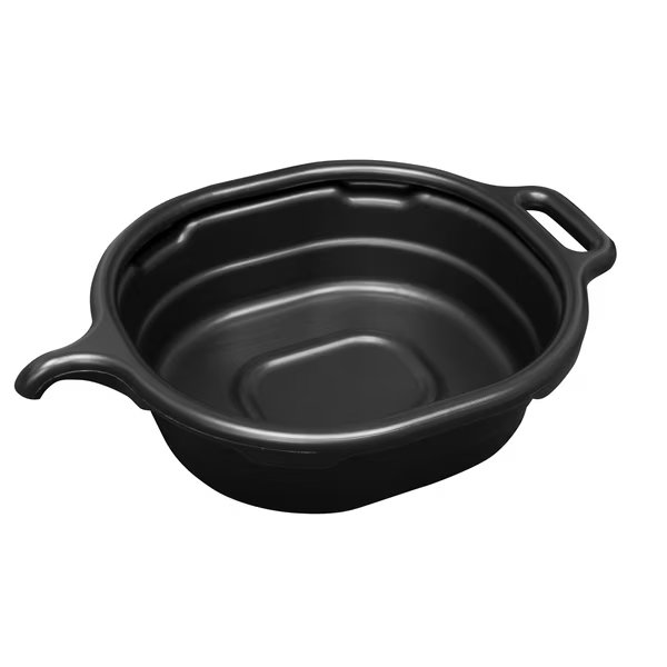 4.5 Gallon Oval Drain Pan Black, Lisle, Mfr#: 17972