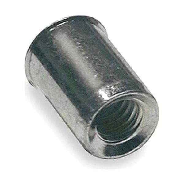Rivet Nut, #10-24 Thread Size, 0.13 in L, Steel, 50 PK, Arconic, Mfr#: M47435