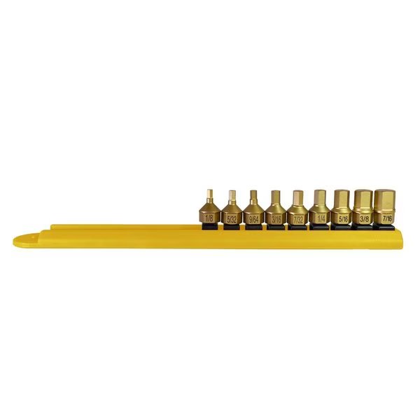 10 PC SAE HEX DUAL DRIVE SET, Mayhew, Mfr#: MAY16004