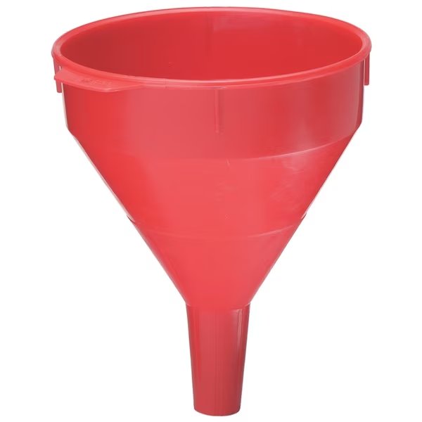 2 Quart Polyethylene Plastic Funnel, Plews-Edelmann, Mfr#: 75-070