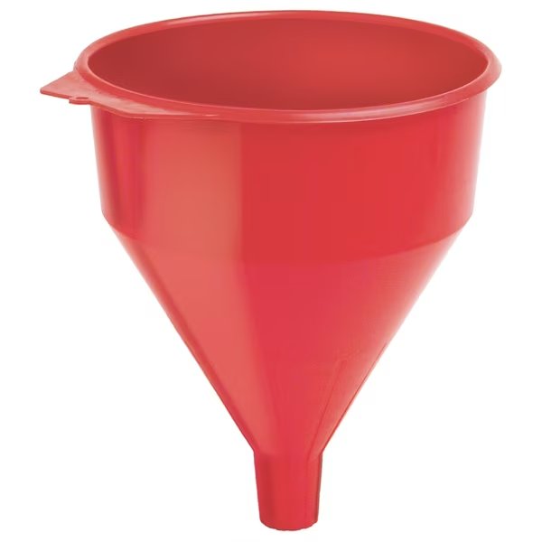 6 Quart Polyethylene Plastic Funnel, Plews-Edelmann, Mfr#: 75-072