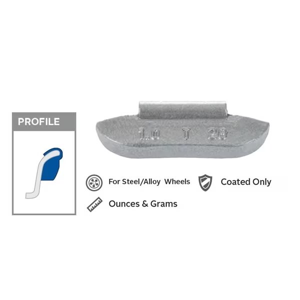 BX/25 COATED LT. TRUCK WEIGHT, Wegmann Automotive, Mfr#: T200N