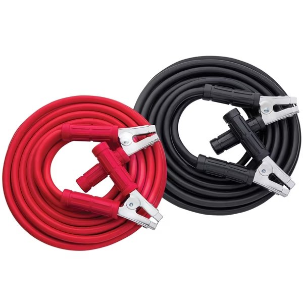 25 ft. Heavy Duty 1 Gauge Booster Cables, Clore Automotive, Mfr#: 401252