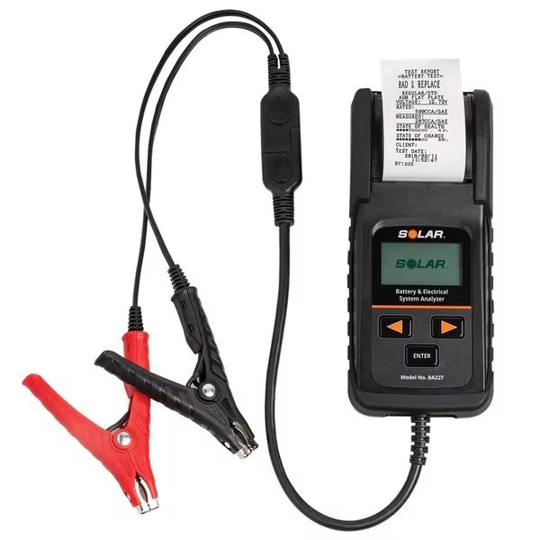 Electronic Battery & System Tester W/ Printer, Clore Automotive, Mfr#: BA227