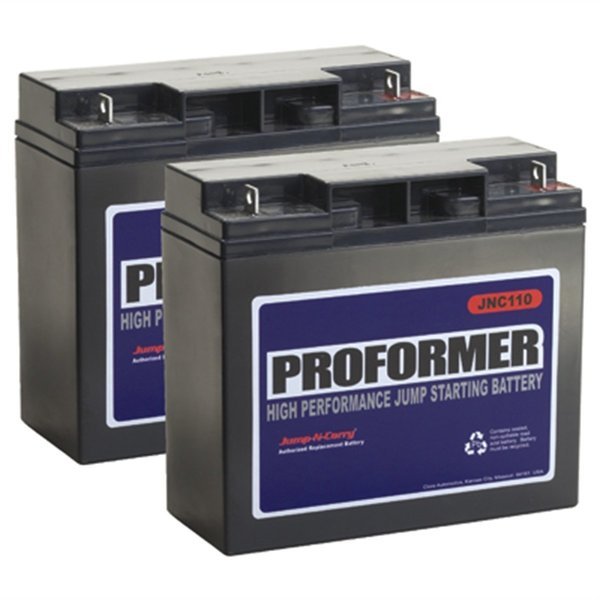 Replacement Battery F/Jnc1224 2Pk, Clore Automotive, Mfr#: JNC110