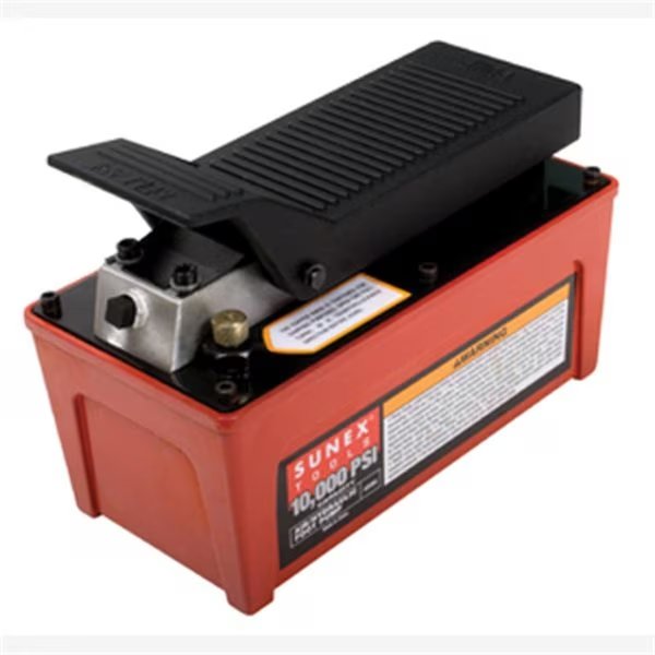 Tools 10,000 PSI Capacity Air Over Hydraulic Foot Pump, Sunex, Mfr#: 4998