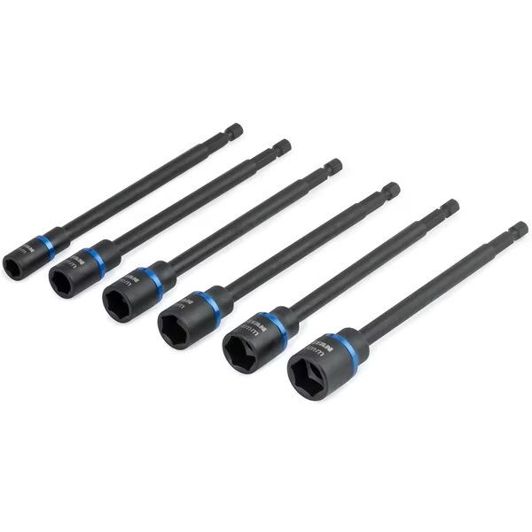 Â® 6-Piece 6 in. Metric Impact Nut Driver Set, Titan, Mfr#: 15241