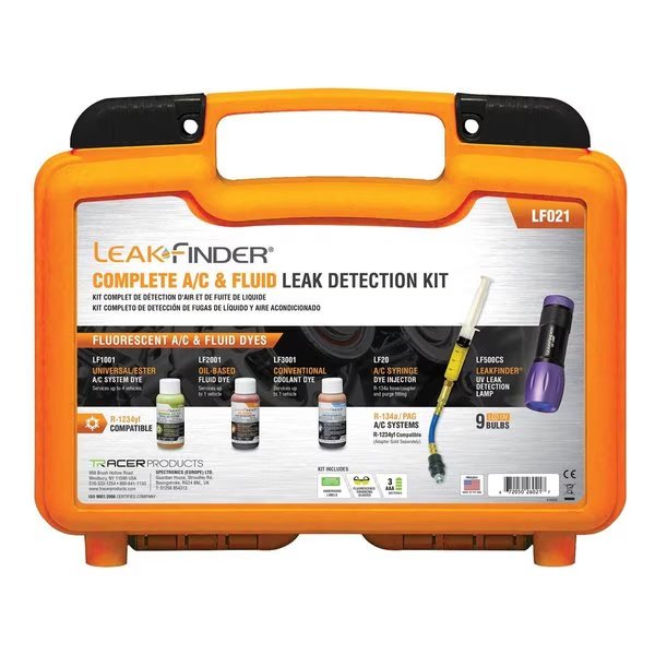 A/C And Fluid Leak Detection Kit, Spectronics/Tracer, Mfr#: LF021