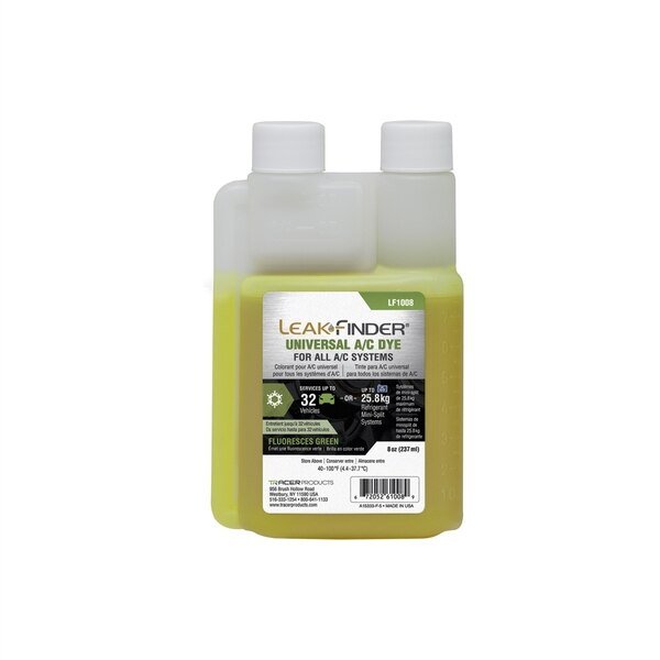 Leakfinder 8-Oz. Bottle Universal A/C Dye, Spectronics/Tracer, Mfr#: LF1008