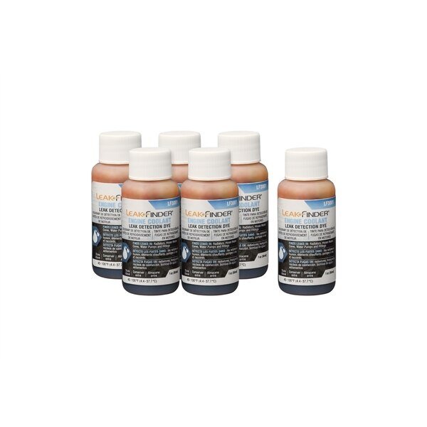 LeakFinderâ„¢ (6) 1-oz (30 ml) bottles, engine coolant, Tracer Products, Mfr#: LF3001