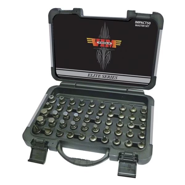 VIM Tools 50-Piece Impact Master Set - 3/8 in. Square Drive, Vim Products, Mfr#: IMPACT50