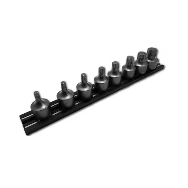8-Pc Half Cut Stubby Torx Set 3/8, Durston Manufacturing, Mfr#: IMPACT-TP6