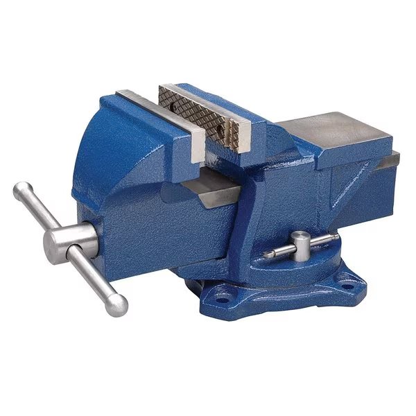 4 Jaw Bench Vise Swivel Base, Walter Meier Holding Ag, Mfr#: 11104
