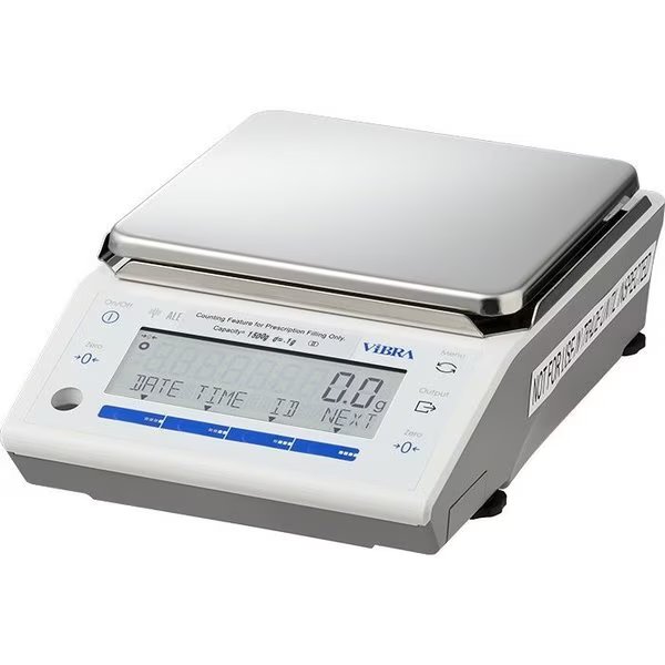 Decigram Balance, 15000 g, .1 g, NTEP, External Calibration, Parts Counting, USB/RS232, 6x6" Platter, Vibra, Mfr#: ALE-15001
