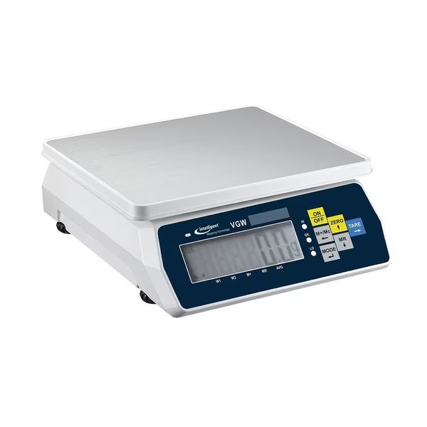 Decigram Balance, 10000 g, .1 g, Toploader, HI-LO-GO, RS232, Rechargeable Battery, 3 Color Display, Uwe, Mfr#: VGW-10001