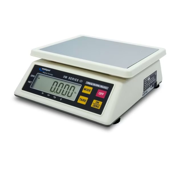 NTEP Scale, 30 kg, 10 g, Legal For Trade, Toploader, Portion Weigher, Backlit Display, Auto-Tare, Uwe, Mfr#: XM-30