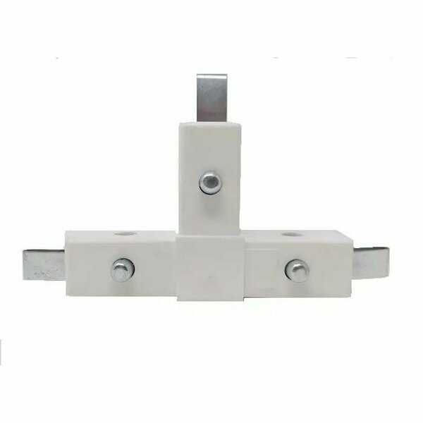 3-Way White T Connector  Quick-Release 200-304 BK-QR, Eztube, Mfr#: 200-304 WH-QR