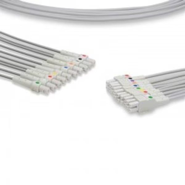 Replacement for GE Healthcare Cardiosoft Lead Wire SET, Ilc, Mfr#: CARDIOSOFT LEAD WIRE SET GE HEALTHCARE