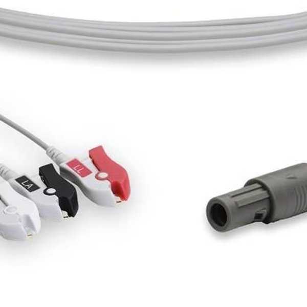 Replacement for Sonoscape Ssi-6000 Direct-connect ECG Cables Pinch/grabber, Ilc, Mfr#: SSI-6000 DIRECT-CONNECT ECG CABLES PINCH/GRABBER
