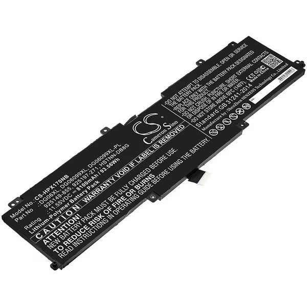 Replacement For Hp Hewlett Packard Omen X 17-Ap007Nf Battery, Ilc, Mfr#: OMEN X 17-AP007NF