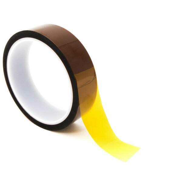 High-Temperature Polyimide Tape, 2 Mil Thick, 3/4 In. Wide x 36 Yards Long, Amber, Bertech, Mfr#: PPT2-3/4