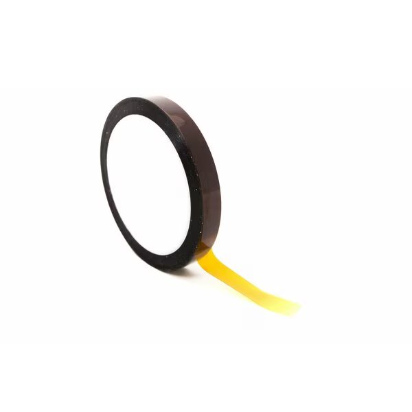 High-Temperature Kapton Tape, 2 Mil Thick, 3/16 In. Wide x 36 Yards Long, Amber, Bertech, Mfr#: KPT2-3/16