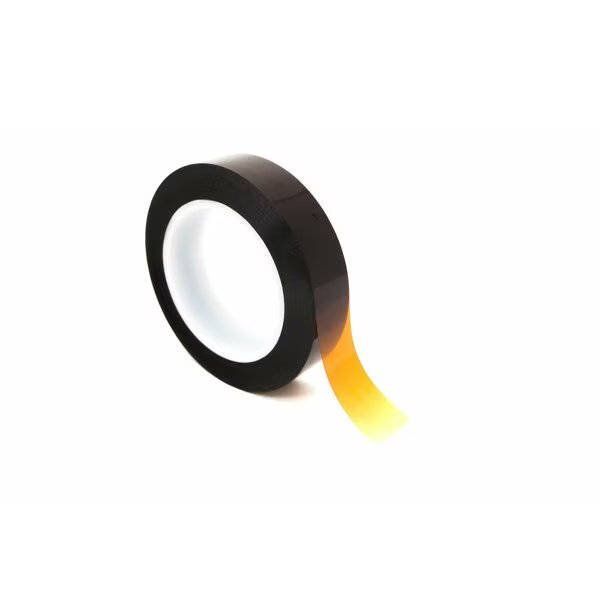 High-Temperature Polyimide Tape, 5 Mil Thick, 1/2 In. Wide x 36 Yards Long, Amber, Bertech, Mfr#: PPT5-1/2
