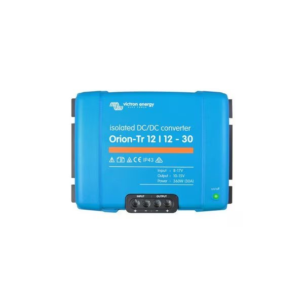 DC to DC Converter, 12V DC to 12V DC, 220VA, 0 Hz, Victron Energy, Mfr#: ORI121222110