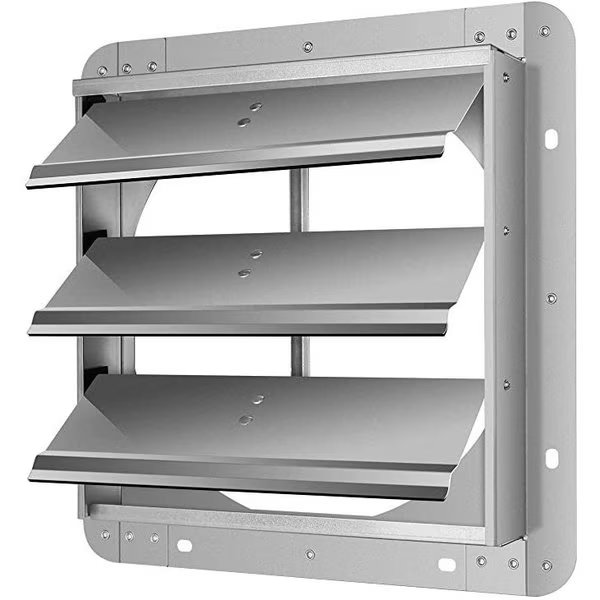 20 Inch Backdraft Damper, Ipower, Mfr#: HIDAMP20
