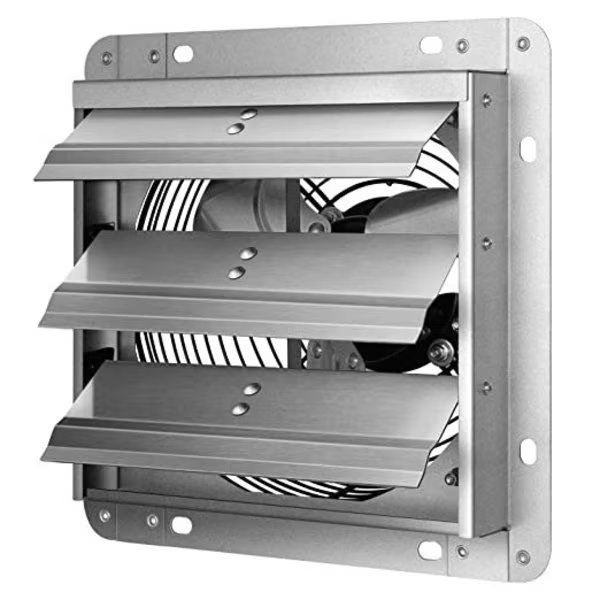 iPower Exhaust Fan Shutter Fan 7 inch, Simple Deluxe, Mfr#: HIFANXEXHAUST7