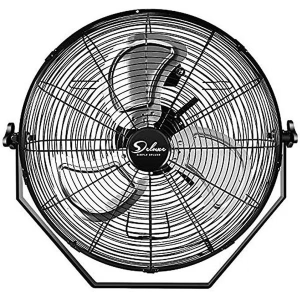 18 inch Wall-Mount Fan, Simple Deluxe, Mfr#: HIFANXWALLMOUNT18