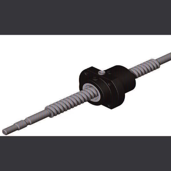 16mm Diameter Ball screw accessories Flange mounting block for KM Series 16mm diameter ball nut, Isel, Mfr#: 213501