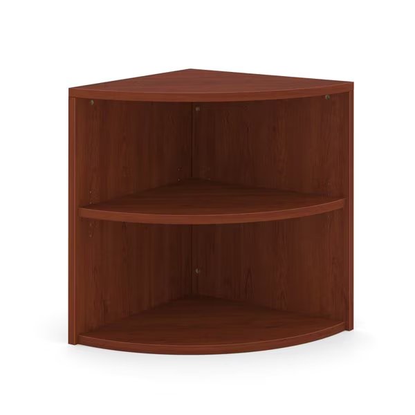 OS Laminate Collection Corner Bookcase, Officesource, Mfr#: PL160CH