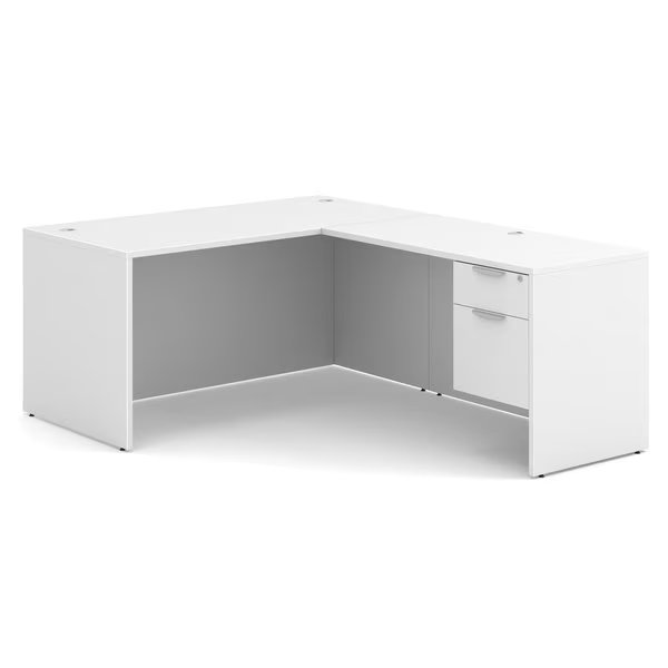 60.00'' W X 29.50" H, White, Officesource, Mfr#: SGLHLPL103WH