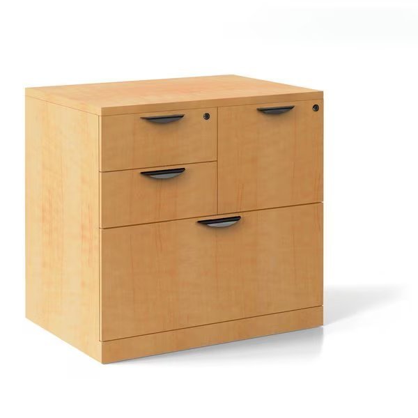 OS Laminate Lateral Files Combo Lateral File Cabinet, Officesource, Mfr#: PL114MA