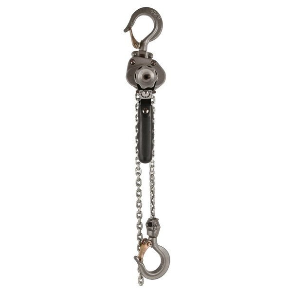 Compact Lever Hoist 15FT Chain 0.25 Ton, 500 lb. Load Capacity, 15 ft Hoist Lift, Wilton, Mfr#: JLH-25-15