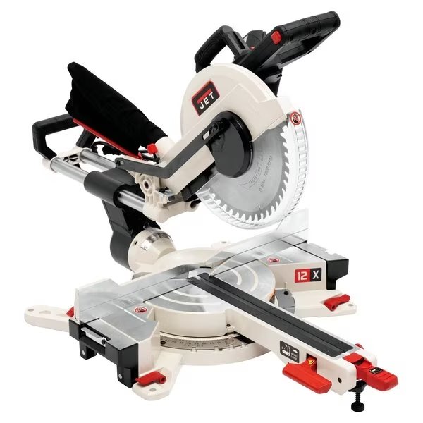 Sliding Dual Bevel Compound Miter Saw, 1, Jet, Mfr#: JMS-12X