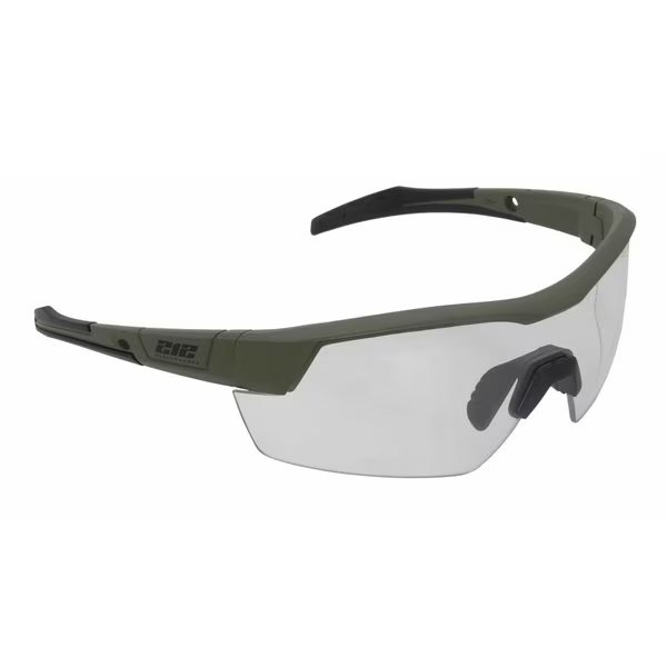 Premium Ballistic Impact Rated Clear Lens Anti-Fog Safety Glasses in Drab Green, 212 Performance, Mfr#: EPE11-77-03