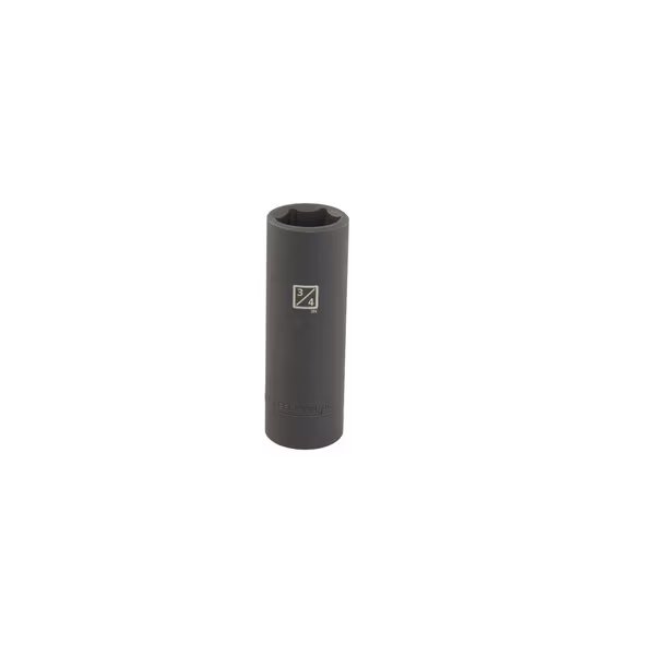 1/2" Drive x 3/4" Deep 6-Point Impact SAE Single Socket, Steelman, Mfr#: 78274